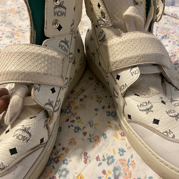 MCM monogram leather high top - Picture 11 of 13
